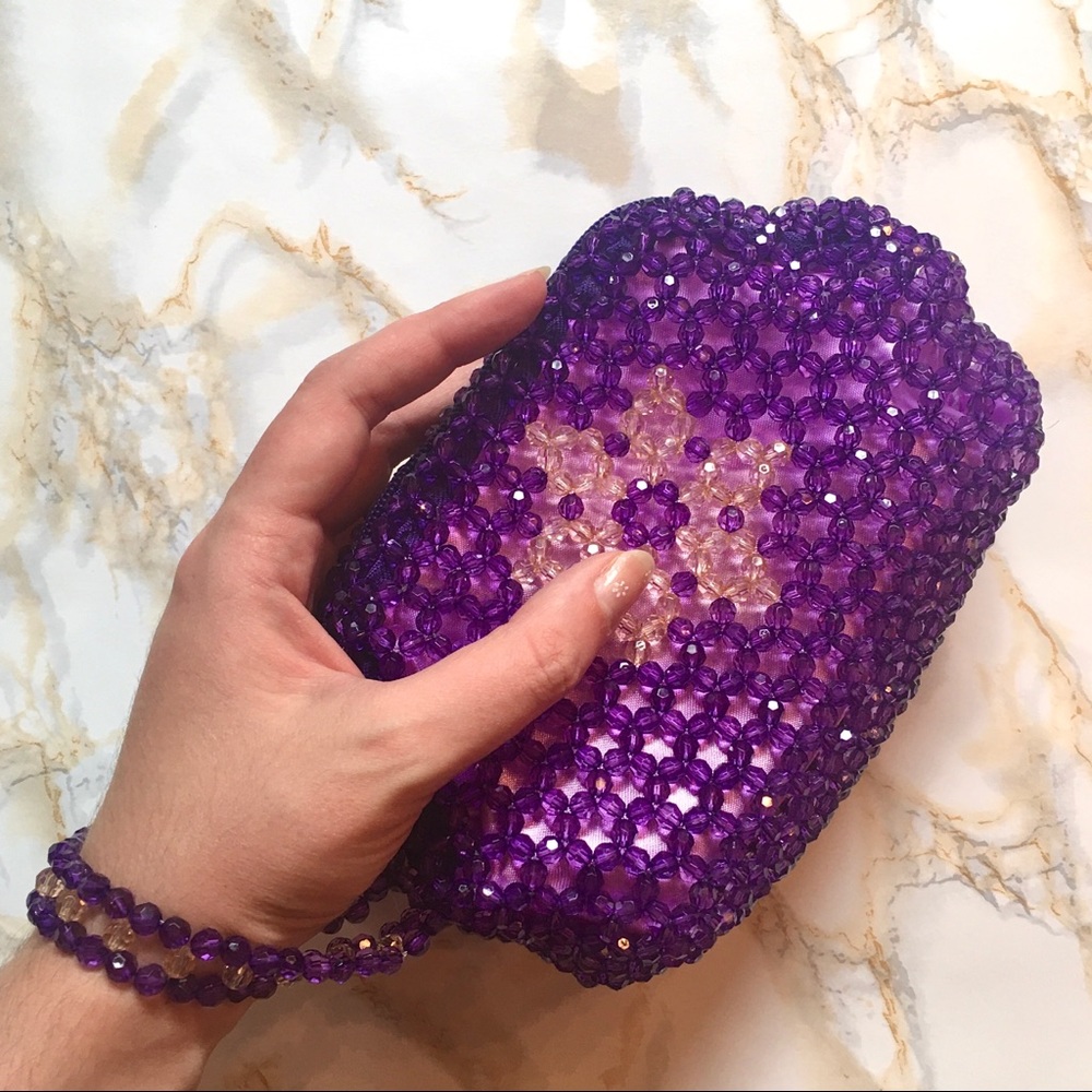 🌸💜 Beaded Purse 💜🌸